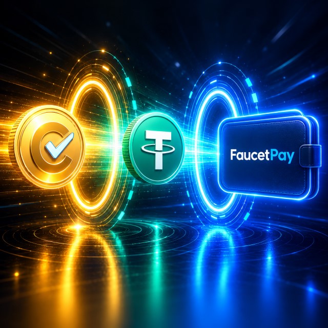 Выплатить CNT в USDT через FaucetPay